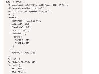 Pricing Overnight Index Swaps with QuantApi via REST calls - Featured image