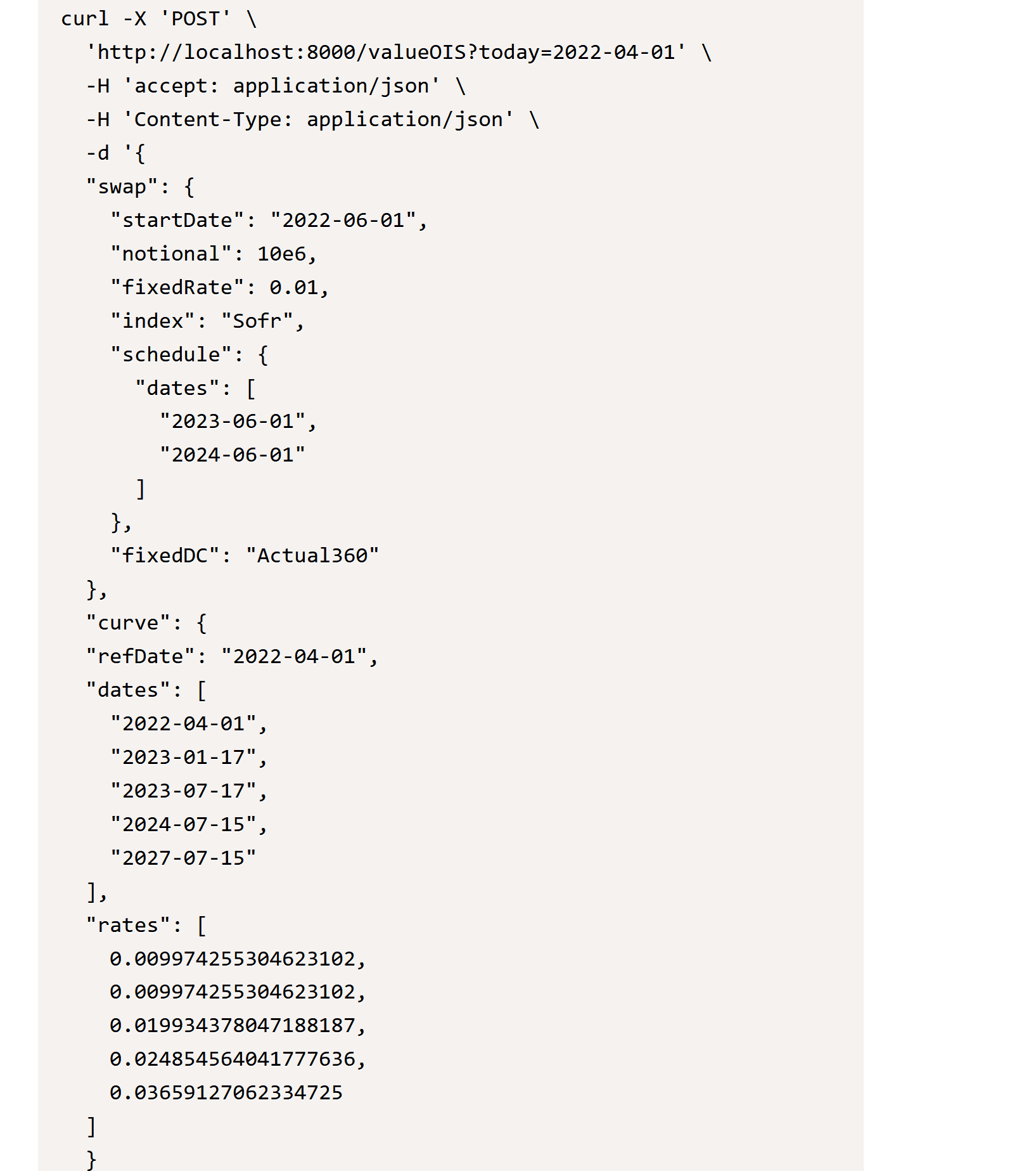 Pricing Overnight Index Swaps with QuantApi via REST calls - Featured image